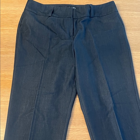 Larry Levine Charcoal Stretch Pants - Picture 1 of 4